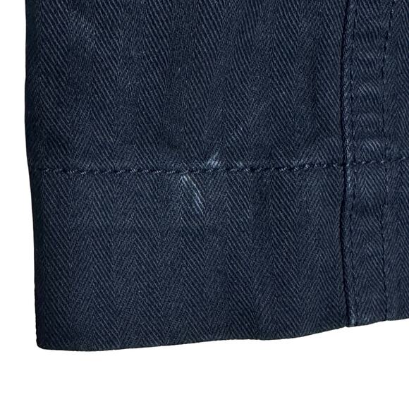 Everlane The Organic Cotton Herringbone Jacket Navy Women XXS NWT Rigid Denim - Picture 16 of 16